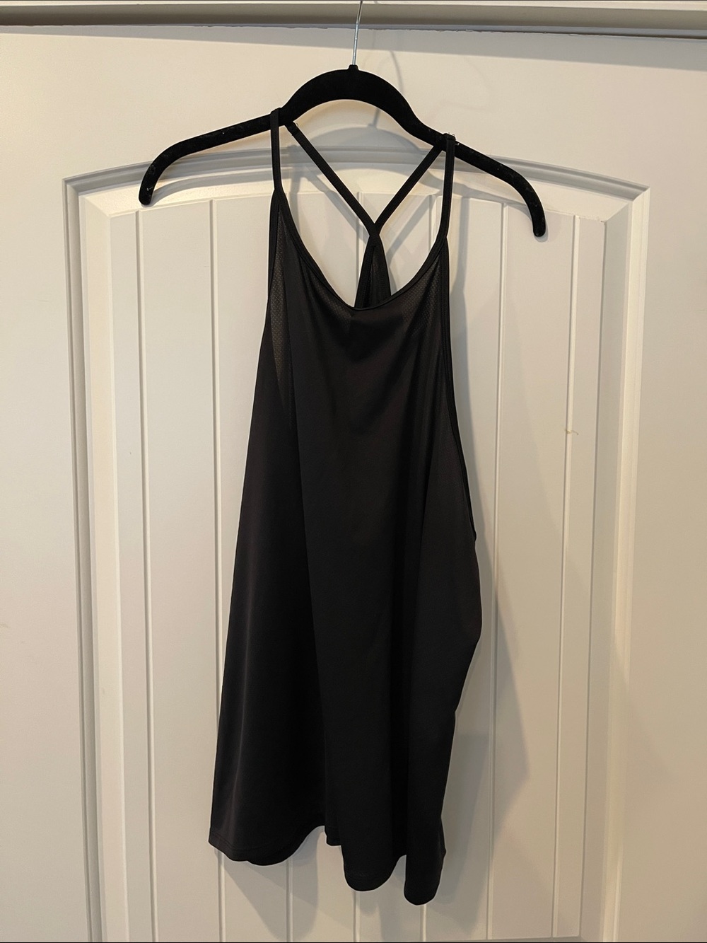 Black Strappy Tank Top